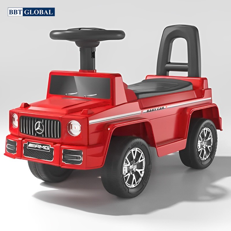 Ảnh Xe chòi chân cho bé 1 tuổi BBT Global SW001, ô tô có nhạc, giữ thăng bằng an toàn, tải trọng 30kg 1