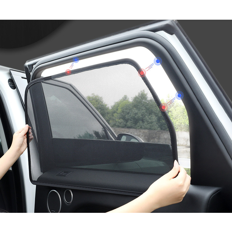 Rèm che nắng xe Kia Morning 2015- 2025, che nắng nam châm bộ 4 cánh,