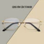 Gọng Kính Cận Titanium 𝐃𝐞𝐬𝐩𝐨𝐢𝐧𝐭𝐬 Chống Ánh Sáng Xanh. Gọng mắt kính Titan nguyên khối T60