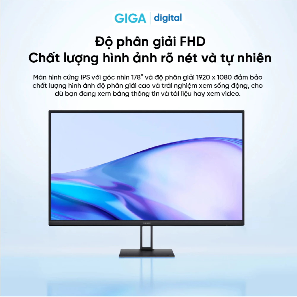 Màn hình máy tính Xiaomi Monitor A27i ELA5345EU /A27QI/ A24i ELA5444EU/ A27Ui - Độ phân giải Full HD, tấm nền IPS