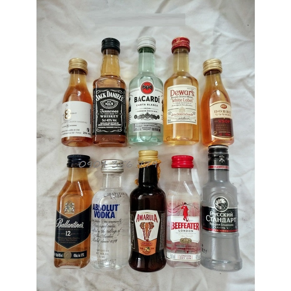 Set 10 chai mini, chai nhựa | Shopee Việt Nam