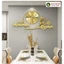 Đồng Hồ Treo Tường Trang Trí Nhà Cửa HƯƠU TÀI LỘC Kim Trôi Cao Cấp VIVA DECOR, Lianzhang V293