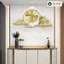 Đồng Hồ Treo Tường Trang Trí Nhà Cửa HƯƠU TÀI LỘC Kim Trôi Cao Cấp VIVA DECOR, Lianzhang V293