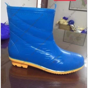 COMBO 2 ĐÔI Ủng đi mưa nữ size 36-43 cổ ngắn, ủng lao động Trường Thịnh, ủng làm vườn