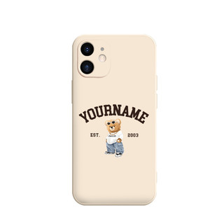 Ốp lưng iphone in tên và năm sinh theo yêu cầu hydro bear 6/7/8/plus/x/xr/xs/11/12/13/14/15/16/pro max - yc196
