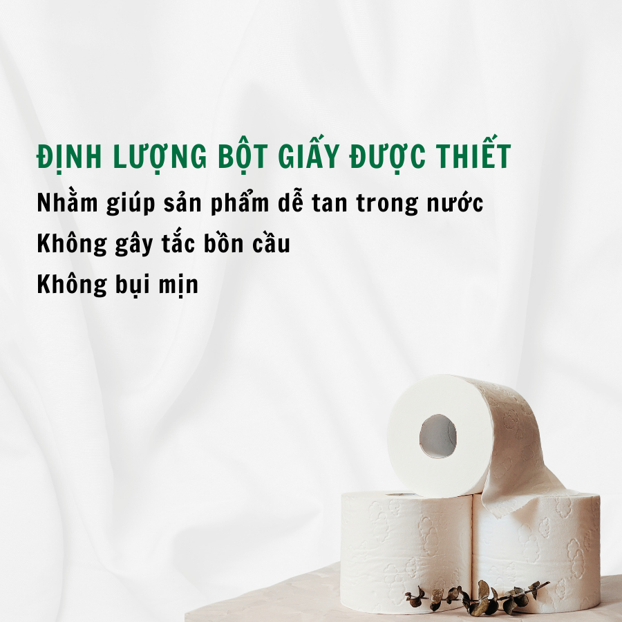 Giấy vệ sinh công nghiệp Silkwell cuộn lớn 700G 2 lớp có lõi, thời gian sử dụng lâu hơn