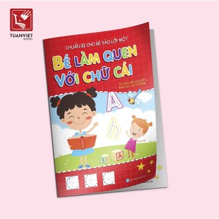 Sách - Bộ 8 cuốn Túi Bé Chuẩn Bị vào Lớp 1 TUANVIETBOOKS ( Kèm Túi Đựng)- NXB Hà Nội