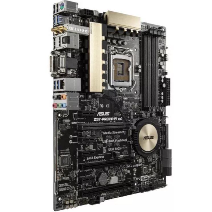 FE chặn main ASUS Z97-PRO (Wi-Fi ac) (Mainboard IO Shield: 346 ...