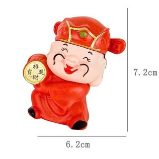Ông thần tài, mèo thần tài, mô hình năm rắn 2025 trang trí Tết, trang trí bánh kem, làm set tài lộc