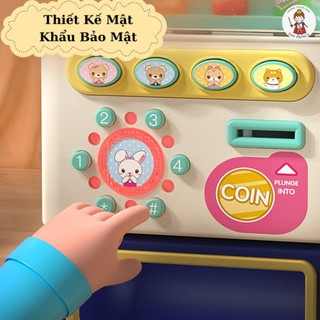 ĐỒ CHƠI MÁY BÁN NƯỚC MINI TỰ ĐỘNG CÓ NHẠC ĐÈN THÚ VỊ ĐI KÈM NHIỀU PHỤ KIỆN XU , LON NƯỚC ĐỒ CHƠI THÔNG MINH CHO BÉ