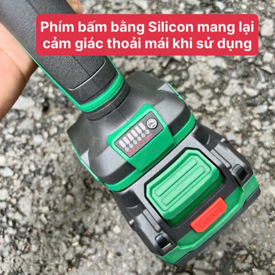 Thân Máy Mài Góc Dùng Pin 21V Dekton M21-AG100PROMAX - Tốc 10000 vòng/phút - Motor Brushless - Chân Pin Phổ Thông