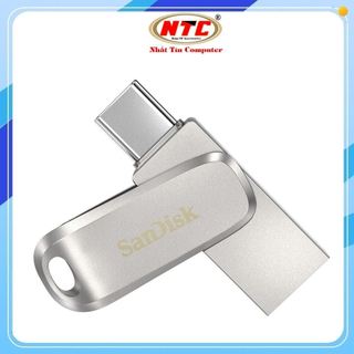 USB OTG 3.2 Sandisk TypeC Drive Luxe 512GB dùng được trên Aifon 15 16 tốc độ 400MB/s - Vỏ kim loại