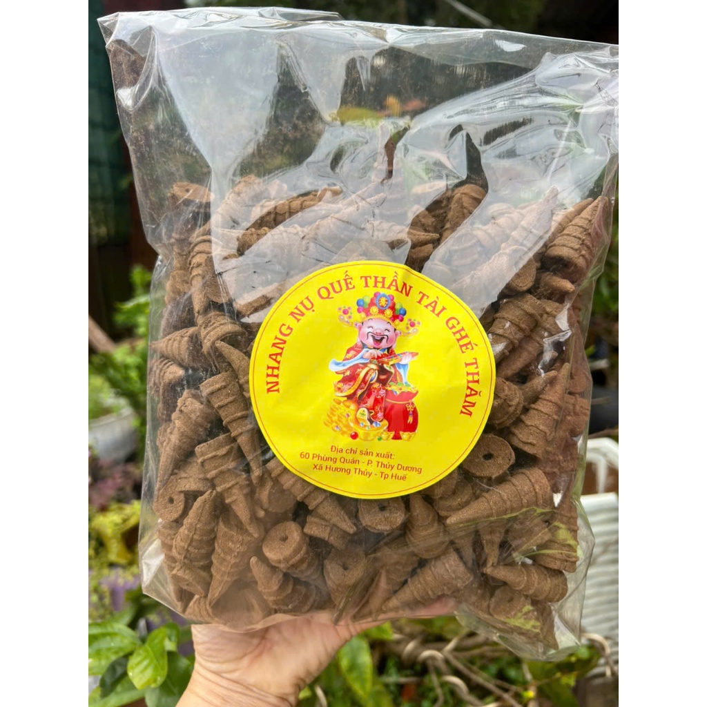 Túi 210 nụ trầm hương Quế cao cấp hình nón, Nụ nhang bịch 210 nụ hương rất thơm