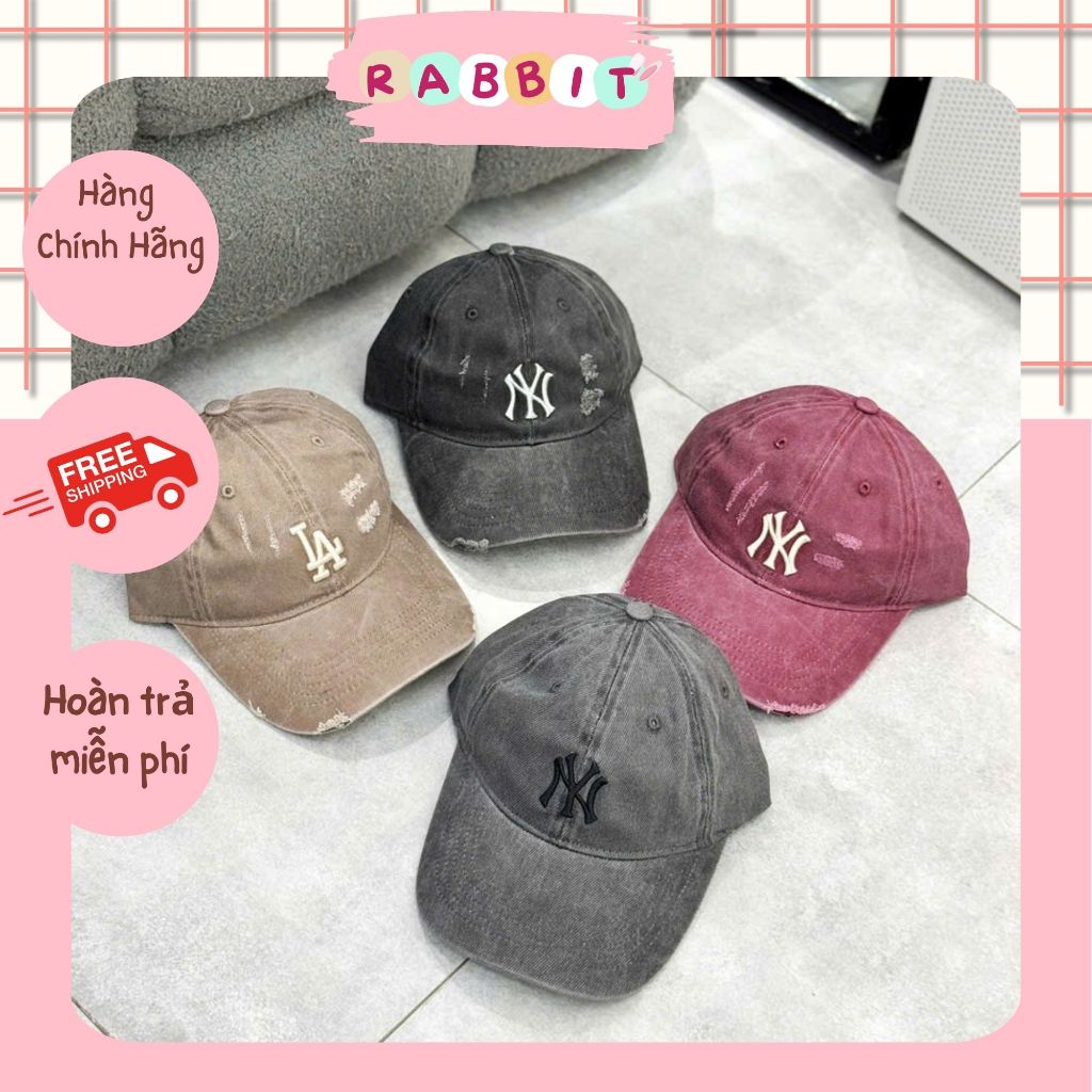 Mũ Nón MLB Jean Rách Nhiều Màu Hàng Chính Hãng | Rabbit Authentic ...
