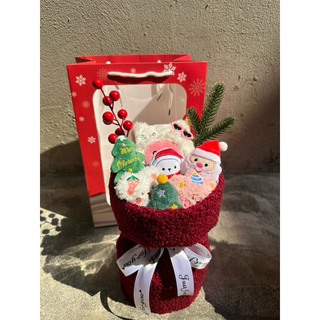 Quà tặng noel ý nghĩa (ảnh thật) , kèm túi , thiệp , đèn