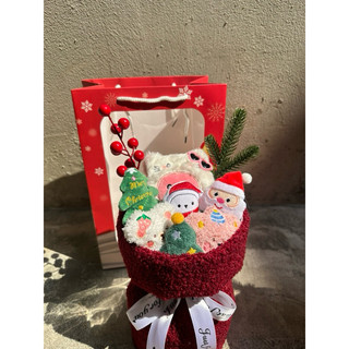 Quà tặng noel ý nghĩa (ảnh thật) , kèm túi , thiệp , đèn
