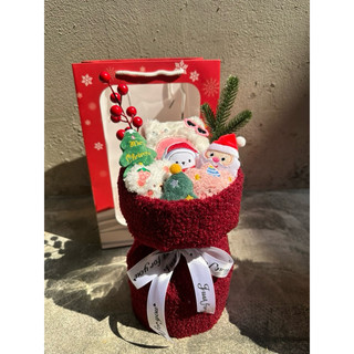 Quà tặng noel ý nghĩa (ảnh thật) , kèm túi , thiệp , đèn