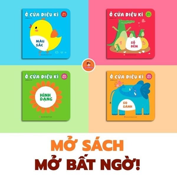 Ảnh Sách Đục Lỗ: Ô Cửa Diệu Kì (Số Đếm - Màu Sắc - Hình Dạng - So Sánh) 3
