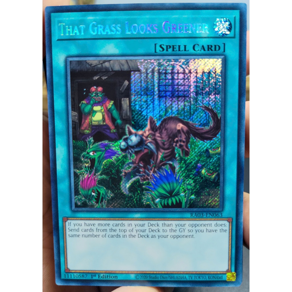 [KW2 Yugioh] [EN-UK] Thẻ bài RA03-EN063 That Grass Looks Greener ...