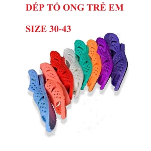 Dép tổ ong trẻ em loai dày dặn cho trẻ từ 1-10 tuổi, dép cho bé trai bé gái