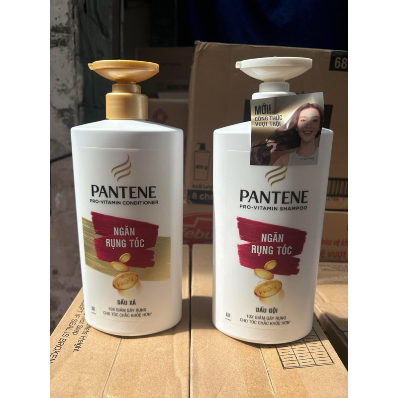 Dầu gội / Dầu Xả ngăn rụng tóc Pantene 650g