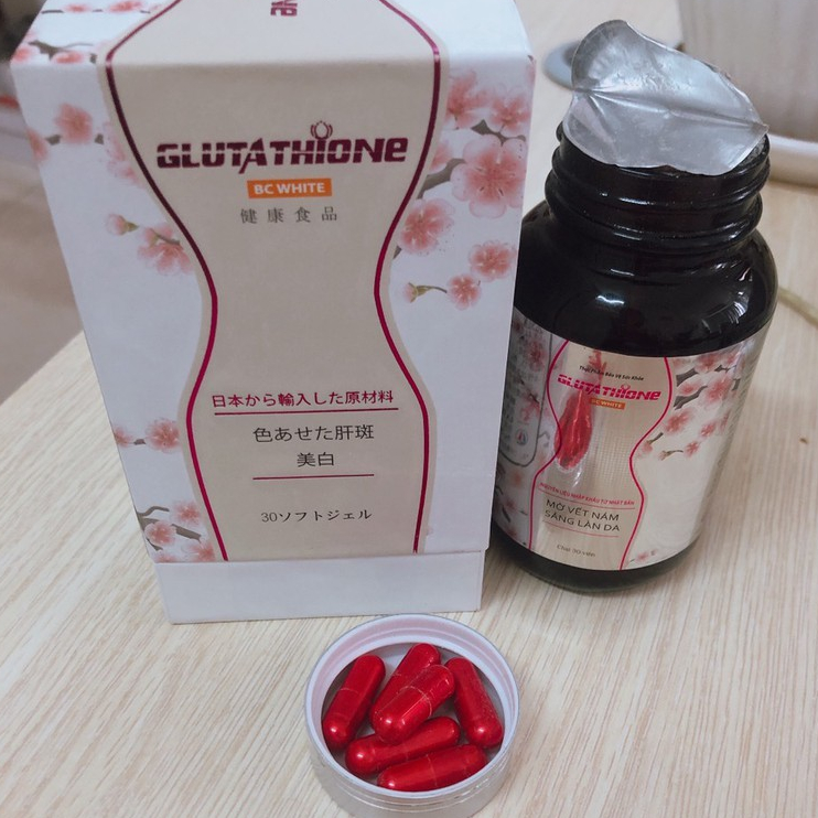 glutathione bc white Viên Uống Glutathione BC White - Giúp làm Mờ Nám Sạm main image 0