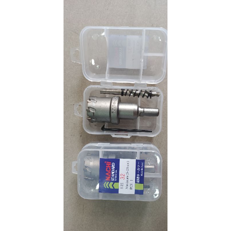 Mũi khoét inox gắn hợp kim