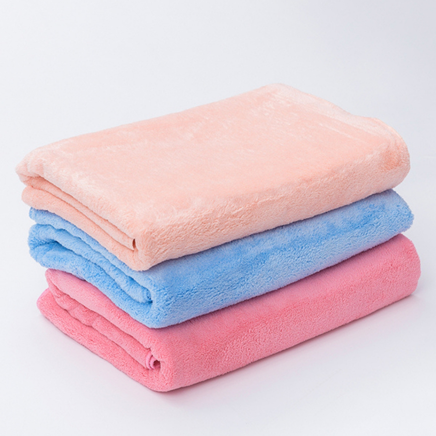 Khăn Microfiber cao cấp đủ size từ 25x25 đến 70x140cm - Hàng chuẩn siêu thị cực kỳ thấm hút nước, mềm mại và dày dặn