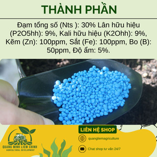 Phân Bón NPK 30-9-9+TE Minro (200GR) Bổ Sung Vi Lượng, Phát Triển Thân, Cành, Rễ, Rau màu, Hoa Kiểng