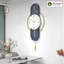 Đồng Hồ Treo Tường Trang Trí Nhà Cửa quả lắc Decor Nghệ Thuật Kim Trôi phong cách Bắc Âu ViVa V2145