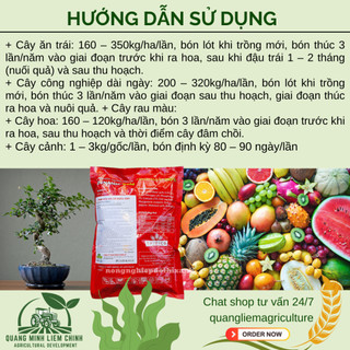 Phân Bón Hữu Cơ Vi Sinh, Phân Gà Dynamic-Gold, Phân nở Gold (Túi 1KG) - Giúp cây kháng bệnh