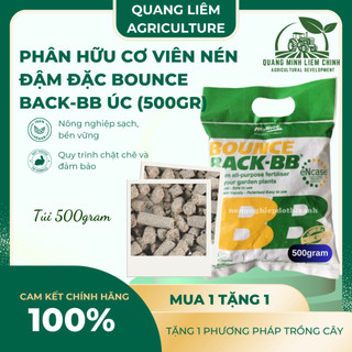 Phân Hữu Cơ viên nén đậm đặc Bounce Back- BB Úc (500gr/1kg), dùng cho cây kiểng, hoa lan, bonsai