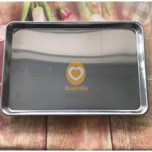 Khay nướng bánh 60x40cm dày 0.8mm/ 1mm - KH257