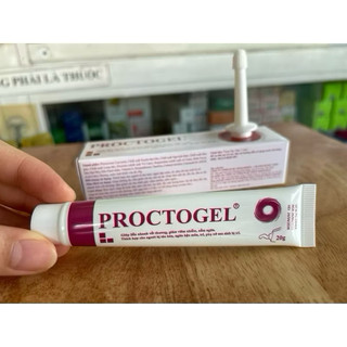 PROCTOGEL- Gel bôi giúp liền nhanh vết thương, giảm ngứa hậu môn, thích hợp cho người bị táo bón, trĩ (phụ nữ sau sinh)