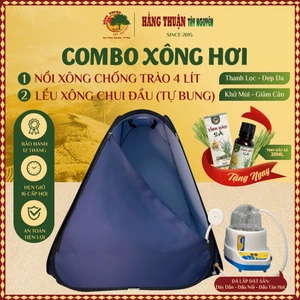 Combo Nồi Lều Xông 4L Nắp Chống Trào Hằng Thuận Tây Nguyên | Trọn Bộ Chăm Sóc Ở Cữ Sau Sinh