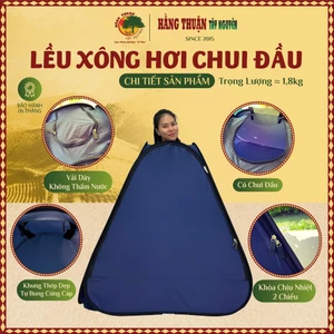 Lều Xông Hơi Chui Đầu Cao Cấp Gấp Gọn Vải Dày Tự Bung, Chăm Sóc Sau Sinh