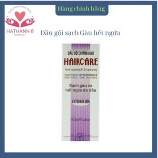 CHÍNH HÃNG: Dầu gội chống gàu Haircare / Hair carre- Sạch gàu, hết nấm, ngứa da đầu
