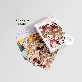 [hàng sẵn] Cậu ma nhà xí Hanako -kun | Hộp thẻ card laser 55 tấm bộ anime “Cậu” ma nhà xí Hanako-kun anime