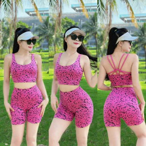 Sét thể thao tập gyms , erobic, chạy bộ KD06 . Chất liệu thun lạnh co giãn , thoáng khí , thấm hút mồ hôi