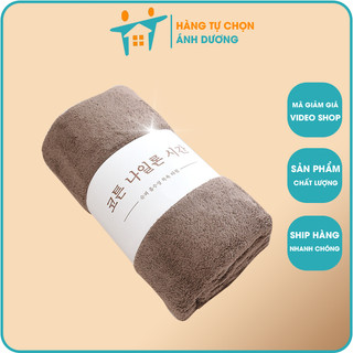 Khăn Tắm Xuất Hàn Quốc Cao Cấp, Size Lớn 50x90cm - Siêu Mềm Mịn, Siêu Bền