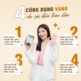 Hạt sang hỗ trợ chữa dạ dày, liệu trình 30 ngày, hạt sang trắng đã bóc vỏ, thái lát nhỏ - Lãn Ông