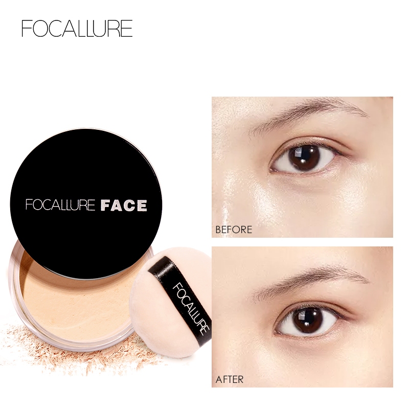 FOCALLURE Phấn phủ dạng bột FA15 trang điểm nền thời trang 7g | NHÍM HOUSE