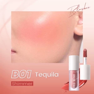 FOCALLURE Má hồng dạng kem Hangover Red Wine 4 màu đẹp tự nhiên 5g | NHÍM HOUSE