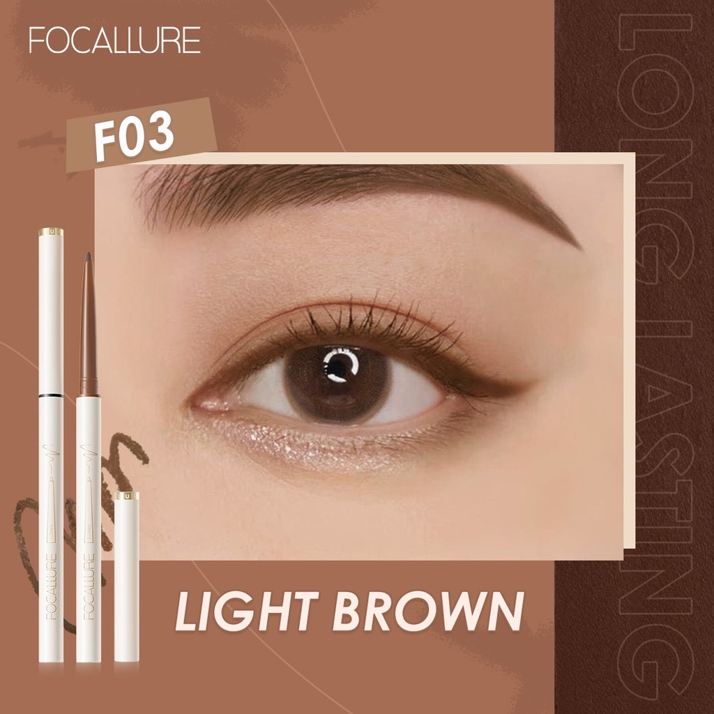 FOCALLURE Bút chì kẻ mắt dạng sáp Focallure đầu mảnh 1.7mm lâu trôi 1g | NHÍM HOUSE