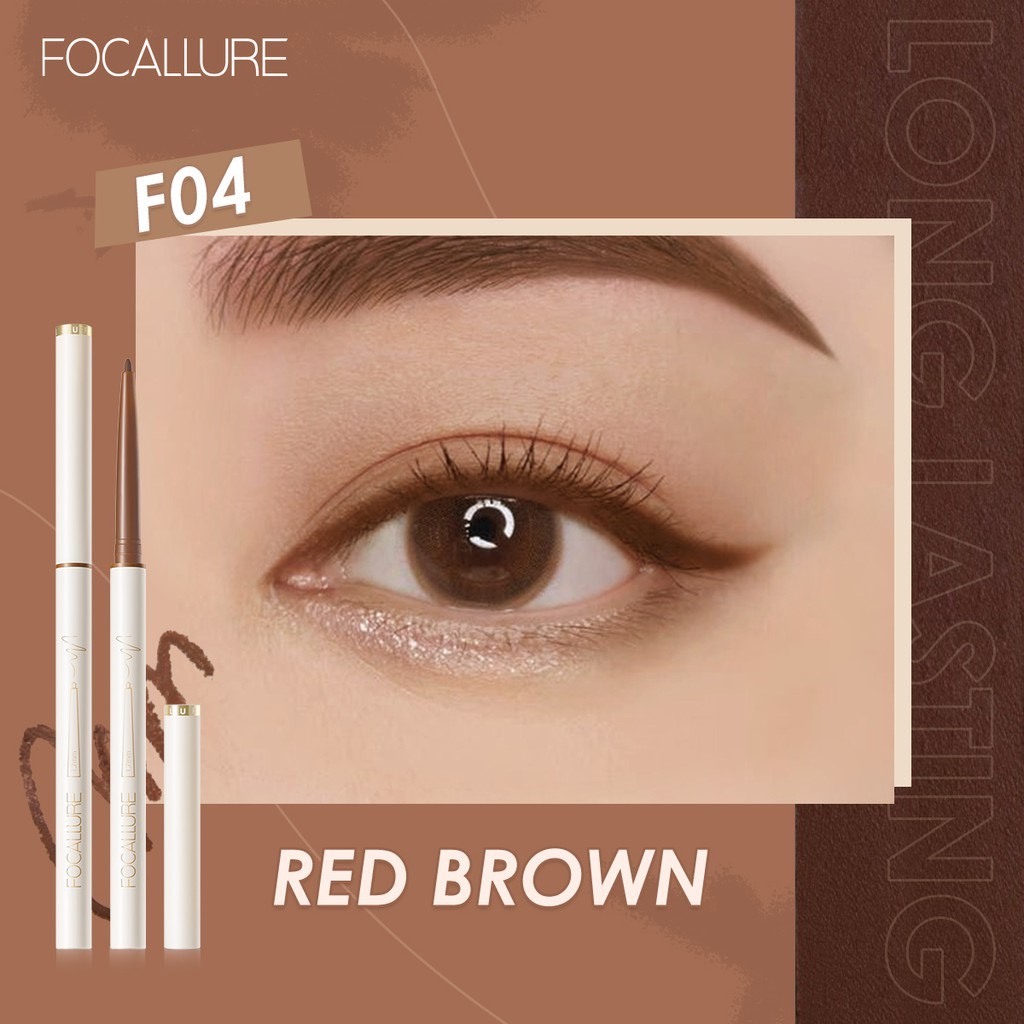 FOCALLURE Bút chì kẻ mắt dạng sáp Focallure đầu mảnh 1.7mm lâu trôi 1g | NHÍM HOUSE