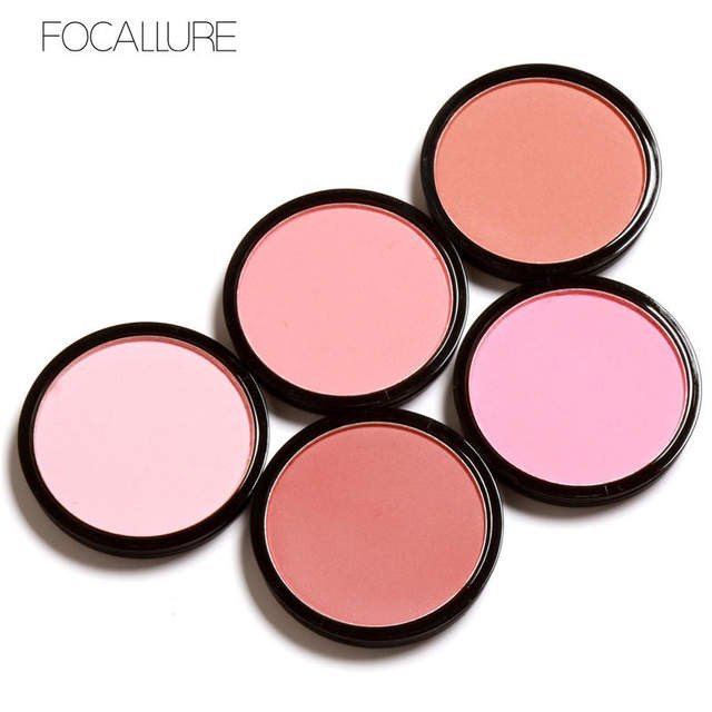 FOCALLURE Phấn má hồng FA25 trang điểm tự nhiên 11 màu tùy chọn 3.5g | NHÍM HOUSE