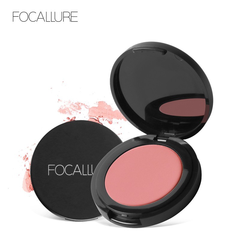 FOCALLURE Phấn má hồng FA25 trang điểm tự nhiên 11 màu tùy chọn 3.5g | NHÍM HOUSE