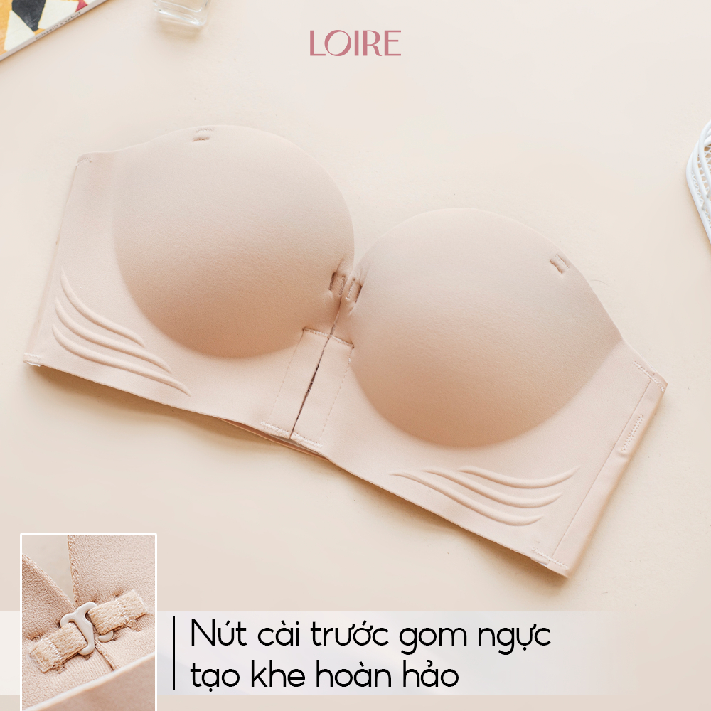 Áo Quây Cài Trước Gom Ngực Tạo Khe Nâng Đẩy 4cm Loirechic BRQ188