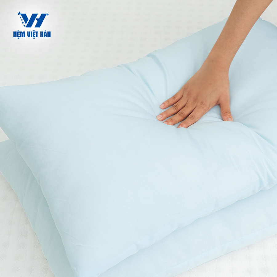 Ảnh Gối nằm gòn Việt Hàn - Êm Ái, Sợi Gòn Cao Cấp 3