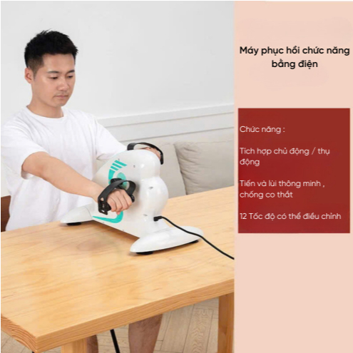 Máy tập phục hồi chức năng  tay & chân bằng điện cho người già, người bệnh và người sau tai biến